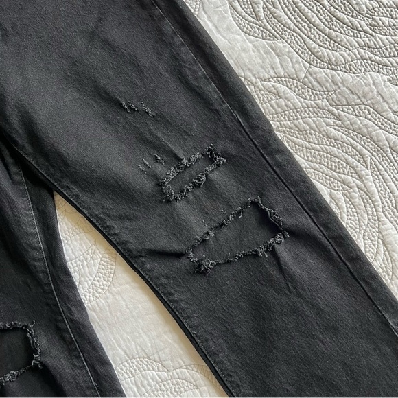 Free People x We The Free Bren Boyfriend Jean - Black Magic - Picture 5 of 16